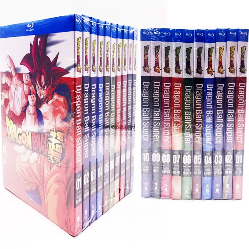 Dragon Ball Super: The Complete Series Seasons 1-10 Box New Set blu-ray
